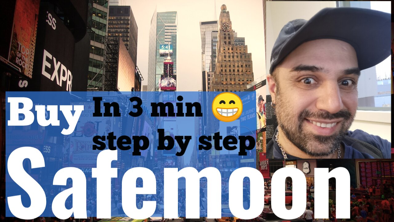 Buy SAFEMOON in 3 minutes step by step easy guide