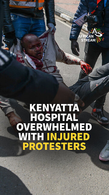 KENYATTA HOSPITAL OVERWHELMED WITH INJURED PROTESTERS