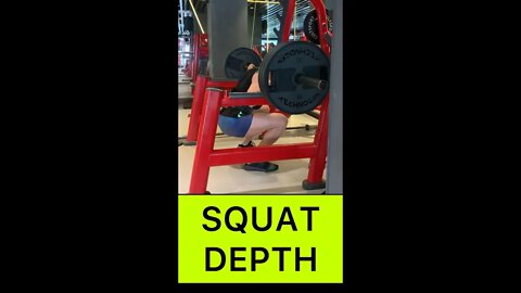 140kg | SQUAT DEPTH | EARN RESPECT #shorts