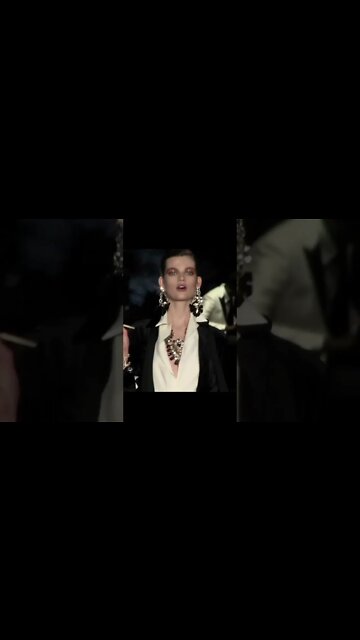 Bette Franke ☓ Dsquared2 Fall Fashionshow