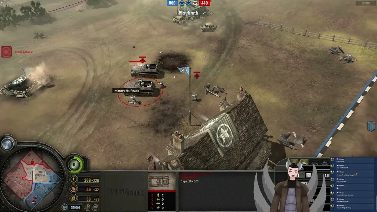 Kodachrome (Panzer Elite) vs JaminROCK (US) || Company of Heroes 1