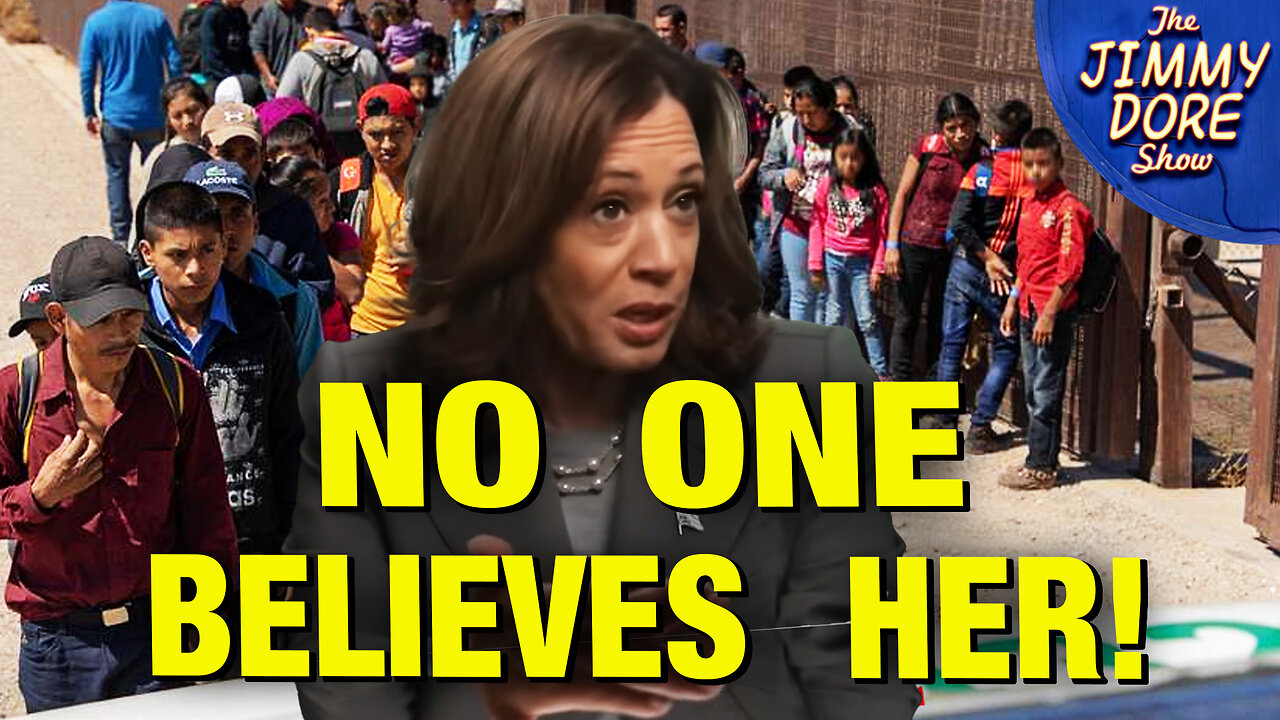 Kamala PRETENDS She Always Cared About The Border