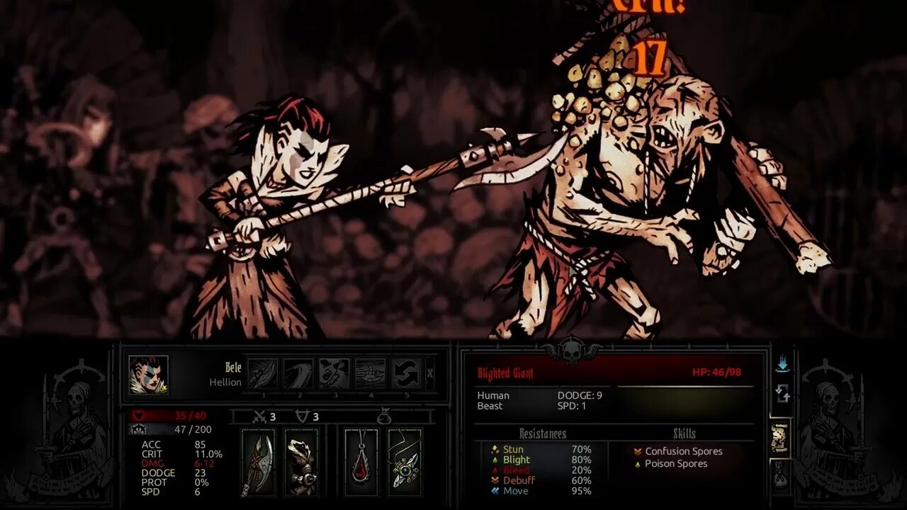 Darkest Dungeon Part 42, 50 percent success Rating.