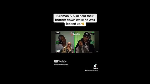 Birdman & Slim held their brother down while he was in Prison🫡