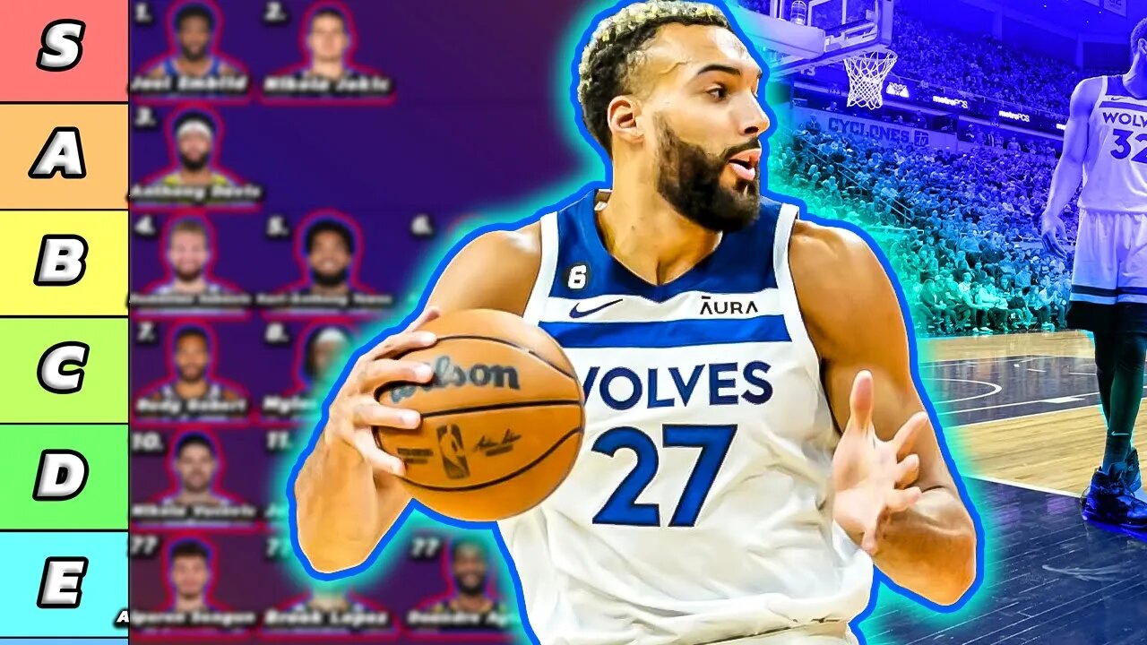 Updated Top 12Center Rankings & Tiers | 2022 Fantasy Basketball