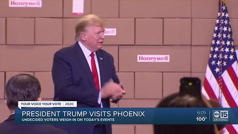 President Trump visits Phoenix