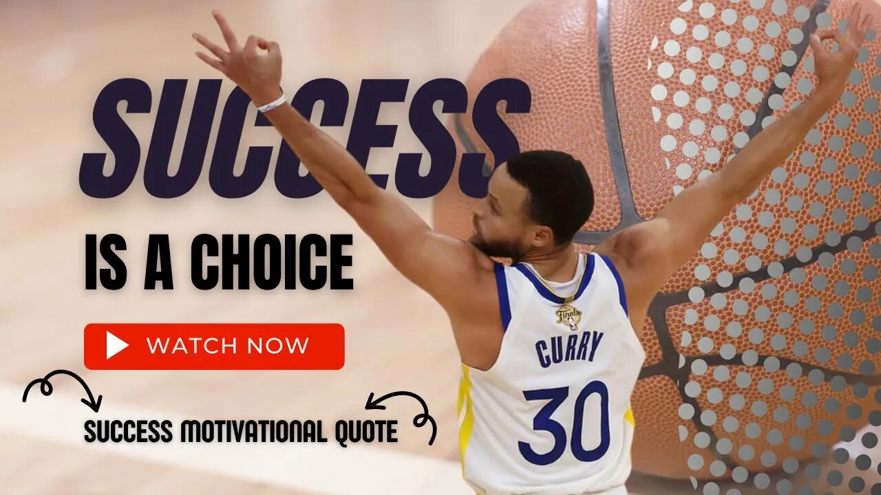 Stephen Curry Motivational Quote│Success Is A Choice│Short Video 🔥#shorts #quote #motivationalvideo