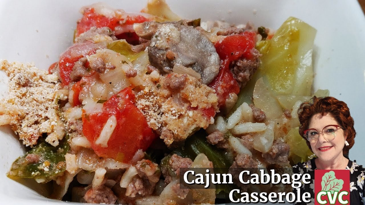 Cajun Cabbage Casserole - Cheap Dinner Recipes - One Pot Meal