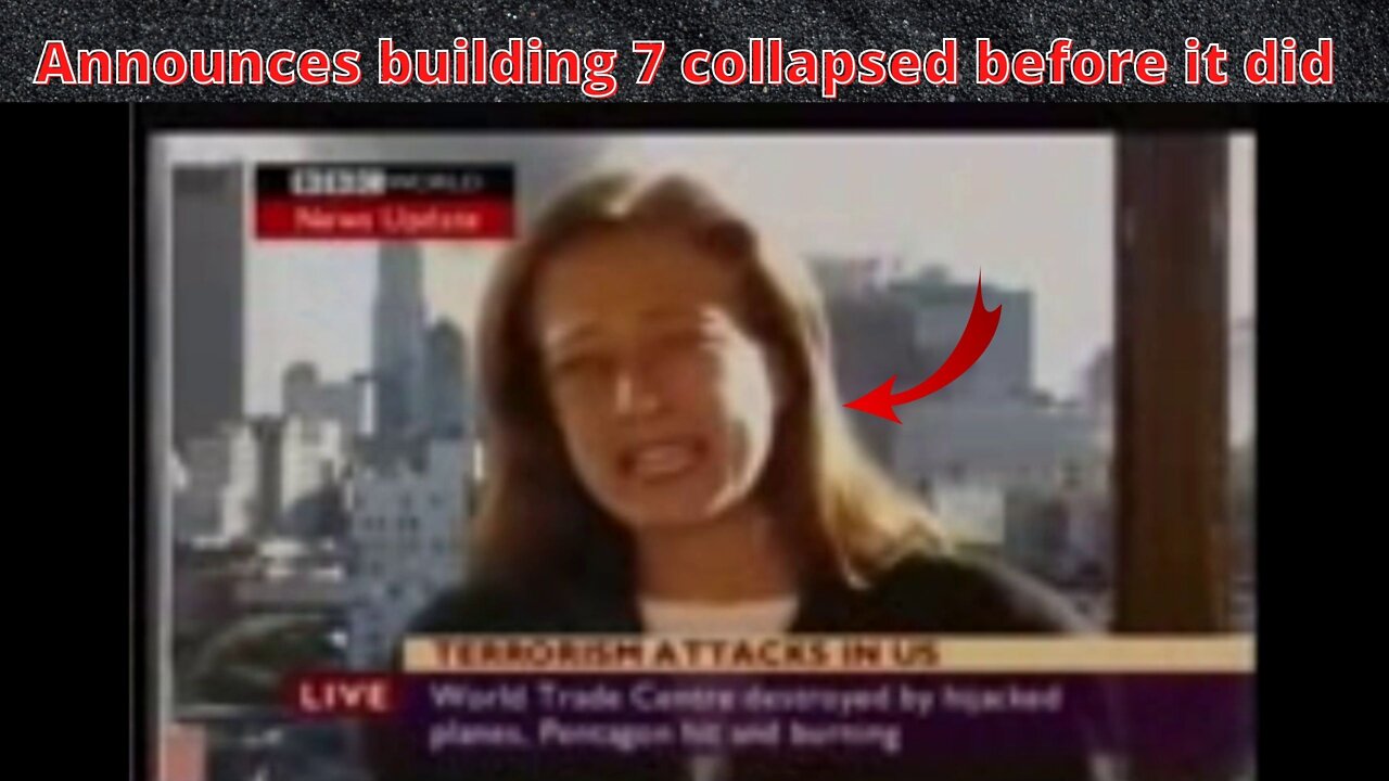 BBC News Lady Announces Building 7 Collapsed 23 Minutes Before It Did