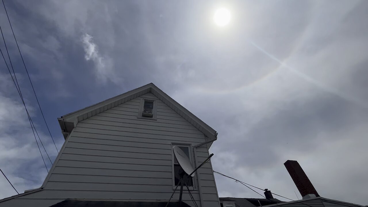 June 2, 2024 12:11 pm sun halo