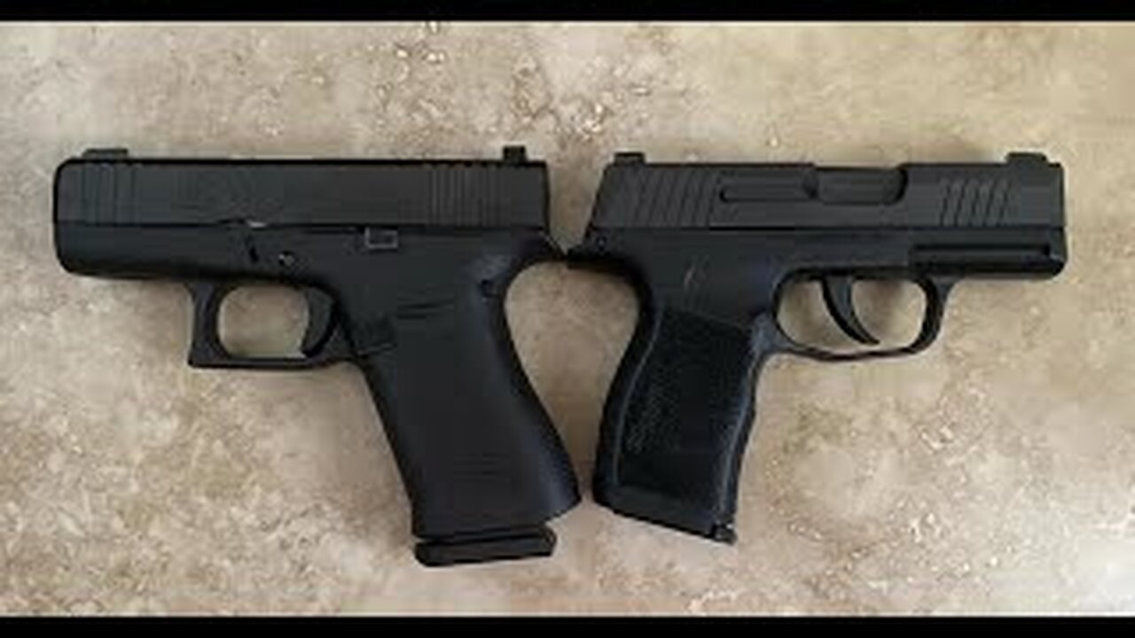 Glock 43X VS Sig Sauer P365 Comparison