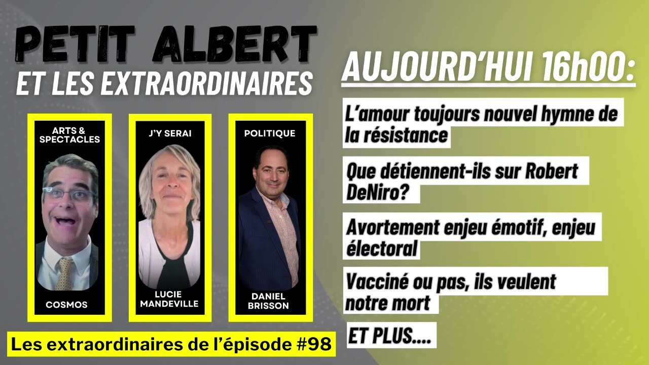 Petit Albert et les extraordinaires Épisode #98