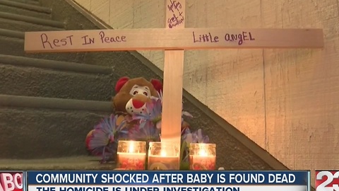 Neighbors mourn death of 8-month-old as mother's boyfriend is arrested for murder