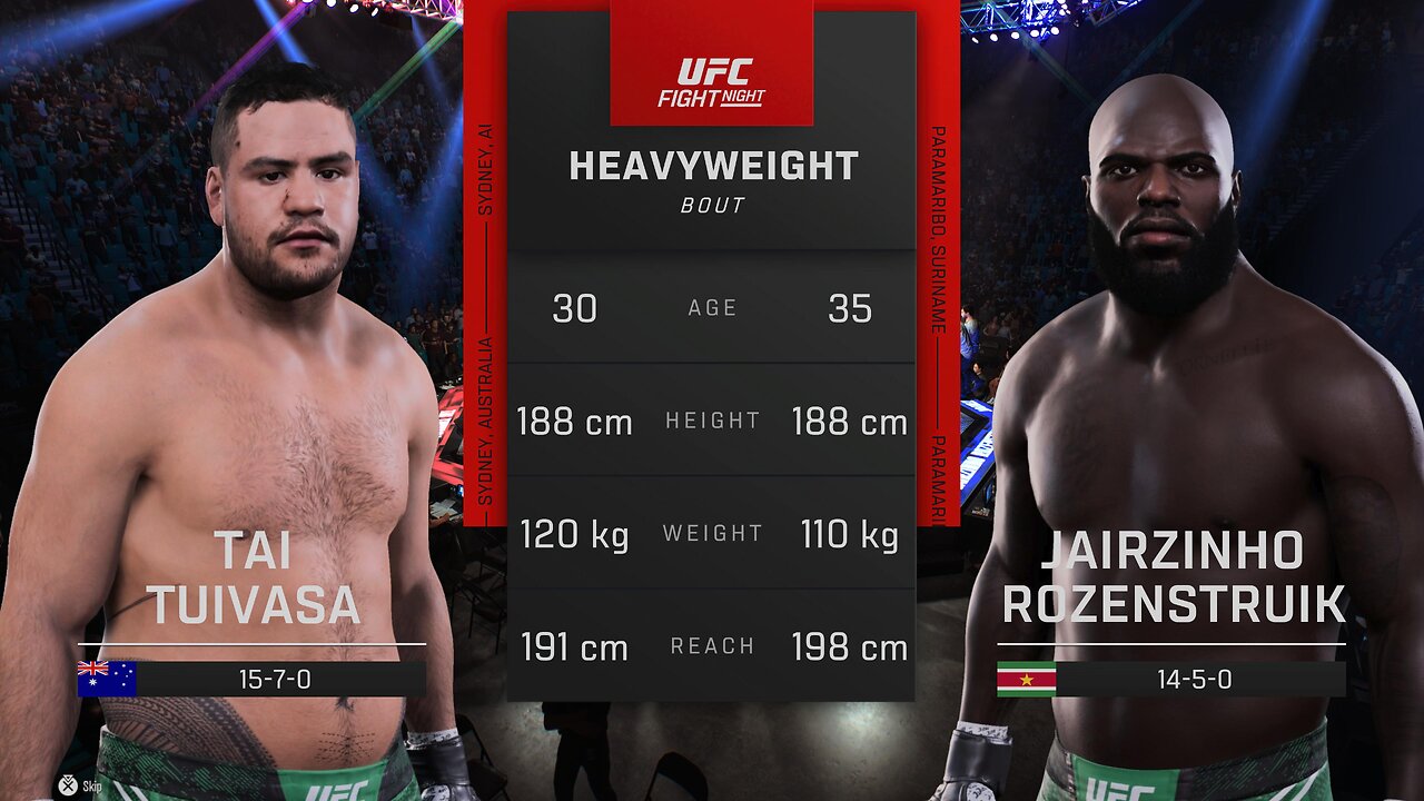 Tai Tuivasa Vs Jairzinho Rozenstruik UFC 305 Heavyweight Prediction