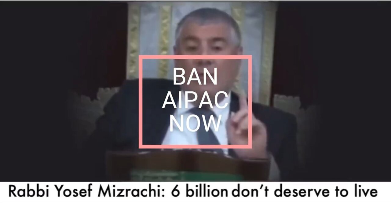 Ban AIPAC Now!