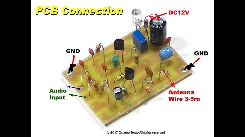 ■655k/1310kHz AMトランスミッタ基板・実装手順