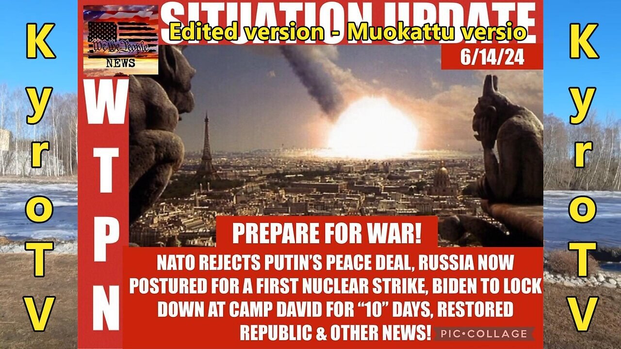 Situation Update - June 14, 2024 (edited version) (Swedish subtitles)