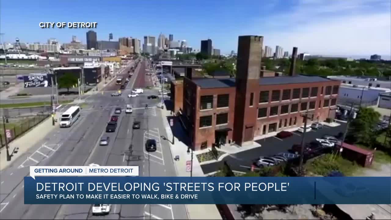 Detroit developing 'Streets for People'