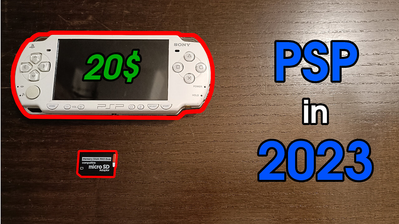 The PSP in 2023 is a GREAT budget handheld!