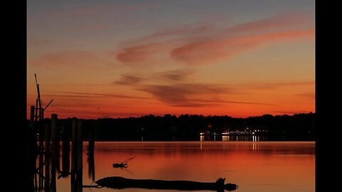 Stunning Ohio River Sunrise . . .