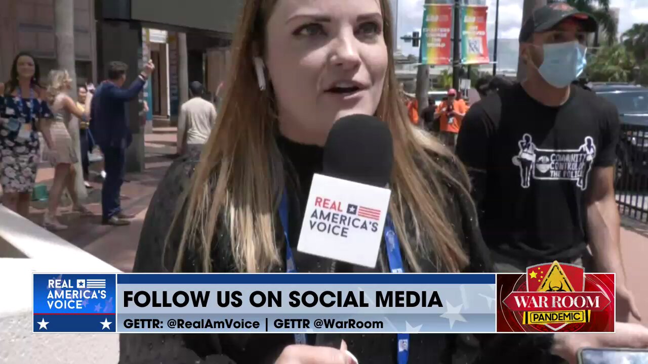 Heather Mullins Live From Riot At SAS ‘22: Protesters Are ‘Mental’