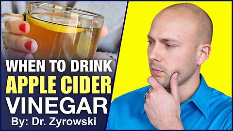 When To Drink Apple Cider Vinegar | For Best Results