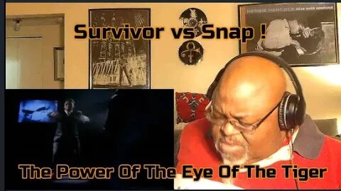 A Little Punchy ! Survivor vs Snap ! - The Power Of The Eye Of The Tiger - Mashup Reaction