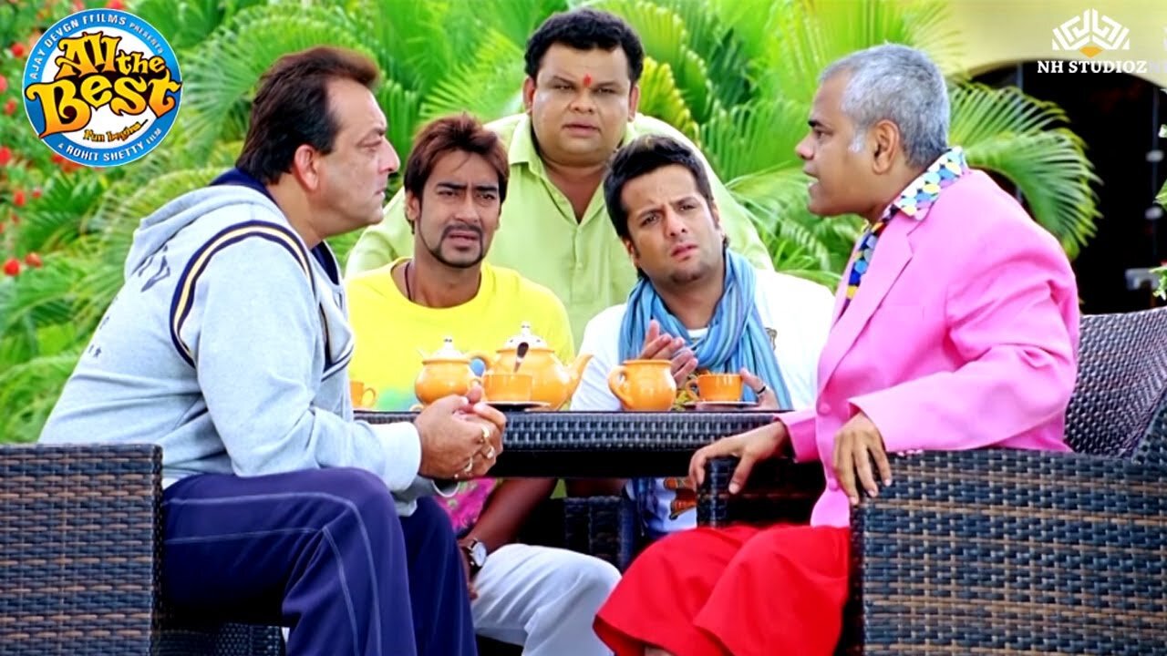 ALL THE BEST Comedy Scenes: The Heart of Tum Saath Kya Laye The"