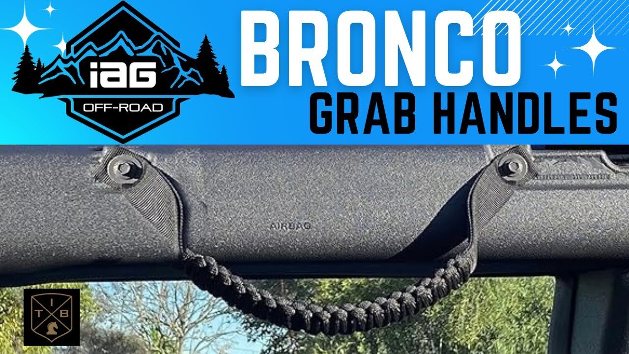 Bronco Grab Handles from IAG Off Road