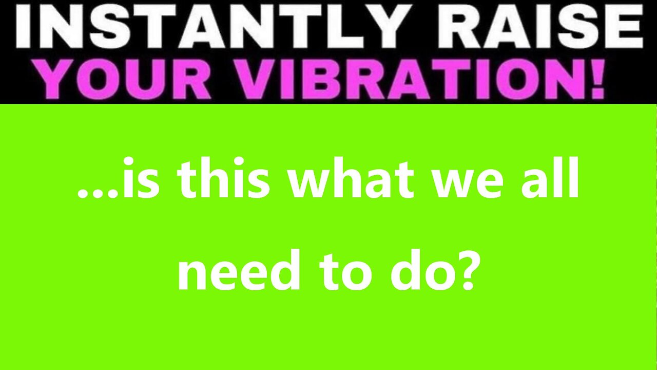 ...is this what we all need to do?