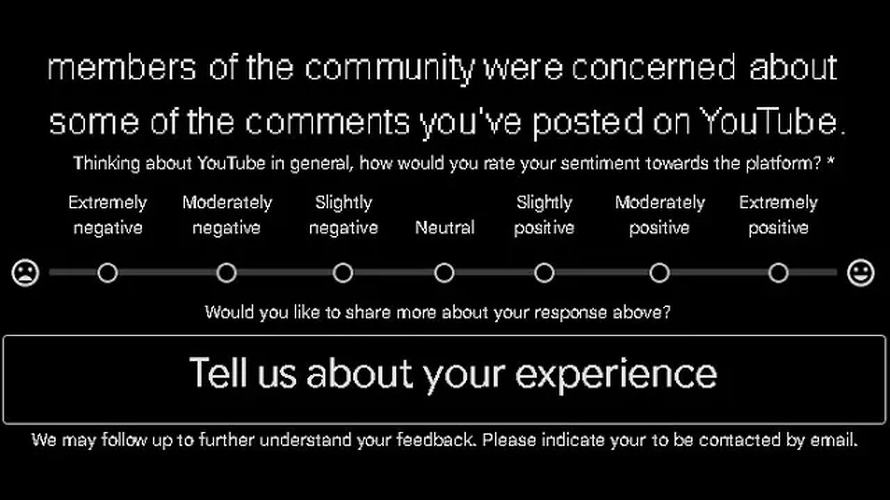 YouTube Creator Community Outreach Team Survey purge caused by concern flagged comments & ghost ban?