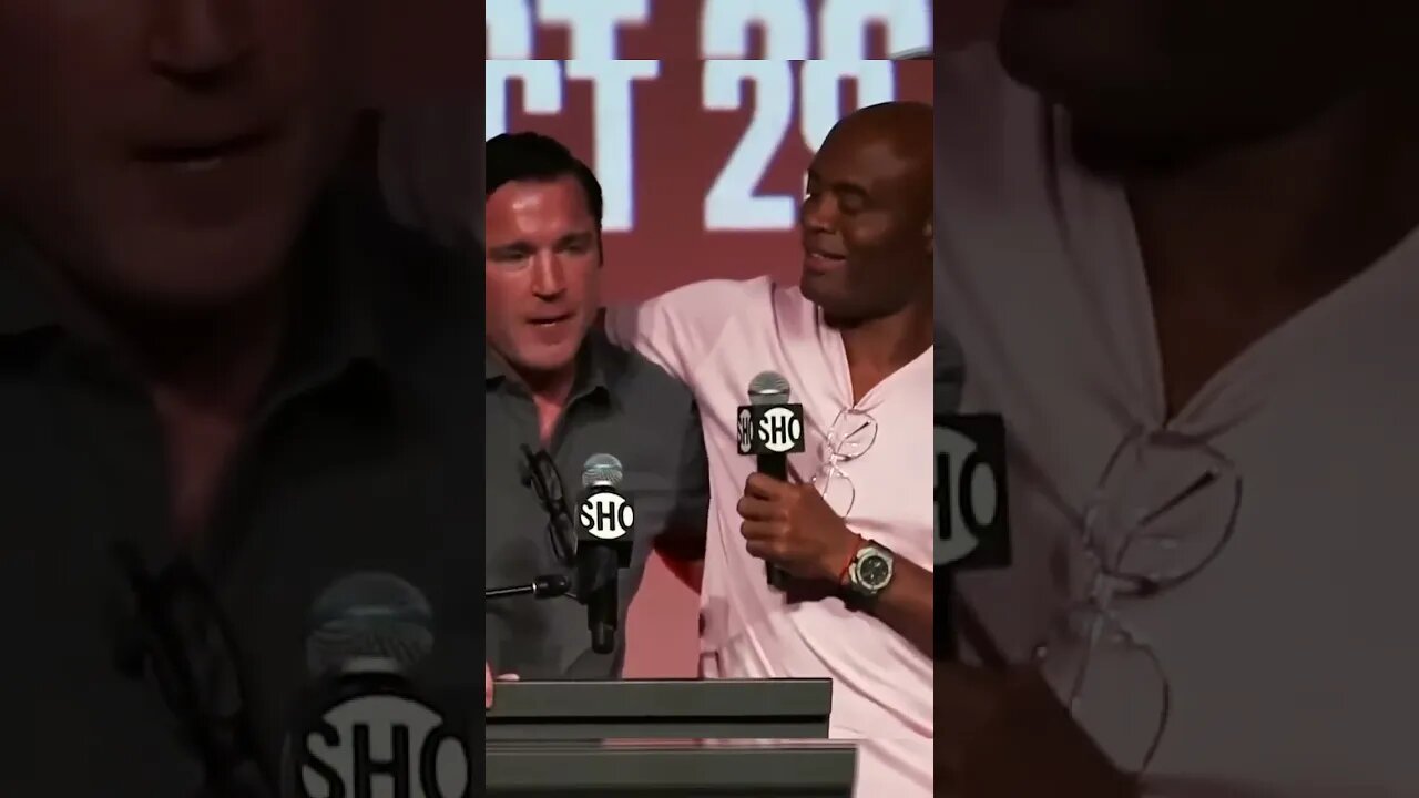 Anderson Silva why didn't you come Chael Sonnen?