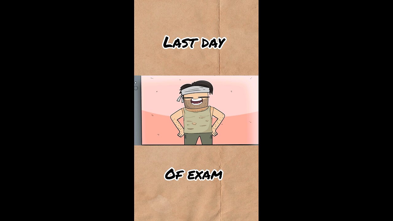 LAST DAY OF EXAM # funny videos #fun and funn