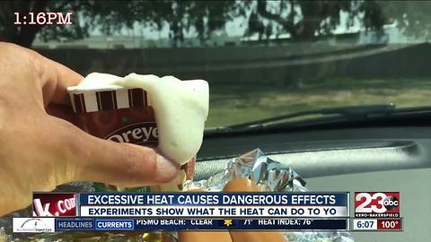 Heat experiments show dangerous effects!
