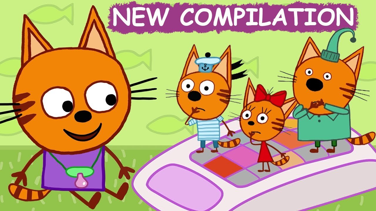 Kid-E-Cats _ NEW Episodes Compilation _ Best cartoons for Kids