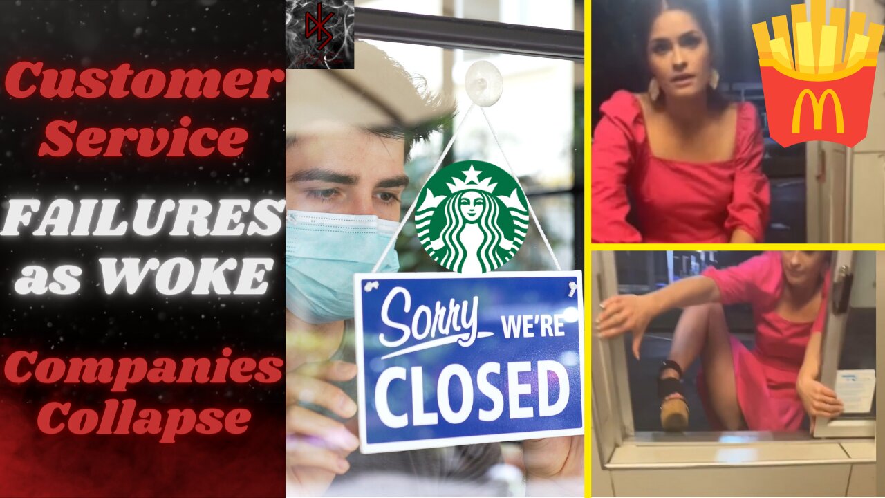 Girl Climbs Into a McDonald's to Show Up Workers | Starbucks Stores Close Over "Safety Concerns"