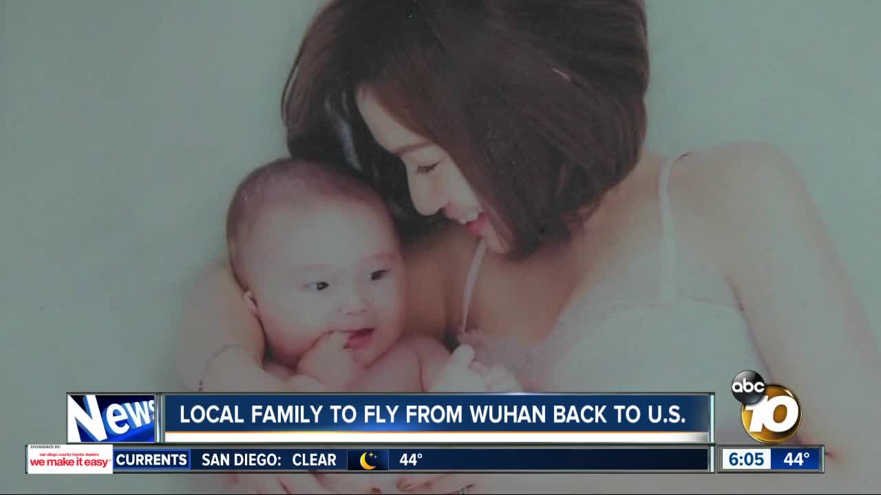 San Diego family flying from Wuhan back to U.S.