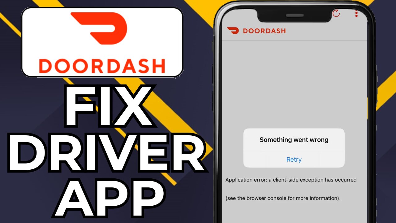 HOW TO FIX DOORDASH DRIVER APP