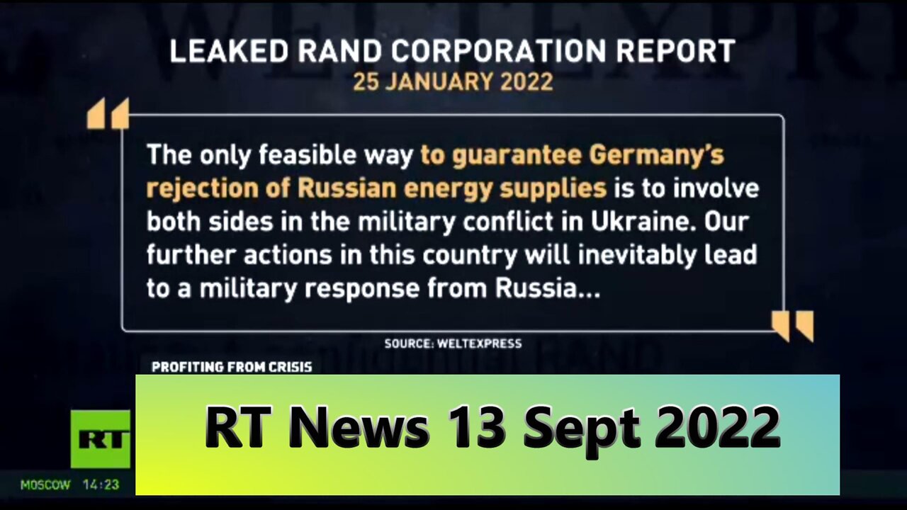 RT News 13th September 2022