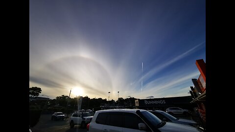 Chem Trails 21 February 2024 Mount Gravatt Brisbane Australia