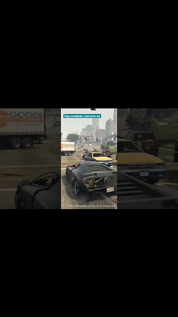 Perseguindo um ladrão de carro - Chasing a car thief - GTA 5