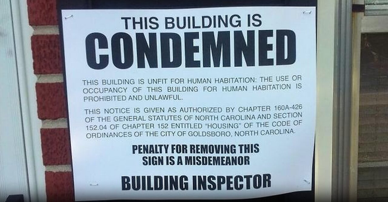 FIRST HAND ACCOUNT OF NC RESIDENT SAYING THAT FEMA CONDEMNED THEIR HOME [PROPERTY CONFISCATED]
