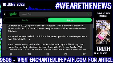 ERNIE SHELL ARTICLE: IS THERE A TREASONOUS PARRELELL GOVERNMENT OPERATING INSIDE THE UNITED STATES?