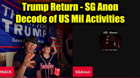 Trump Return - SG Anon Decode of US Mil Activities