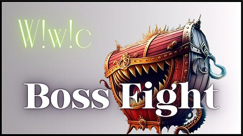 Boss Fight - Mimic - Instrumental (Dark Screen w/ Audio Visualizer)