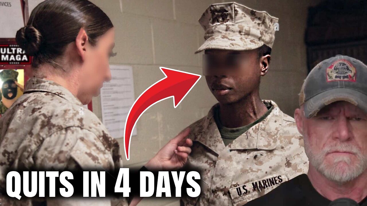 Marine Corps Most RACIST Branch of the Military then QUITS in 4 Days