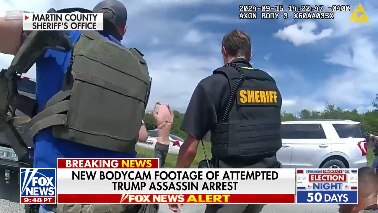 Bodycam Footage Of Would-Be Trump Assassin Released