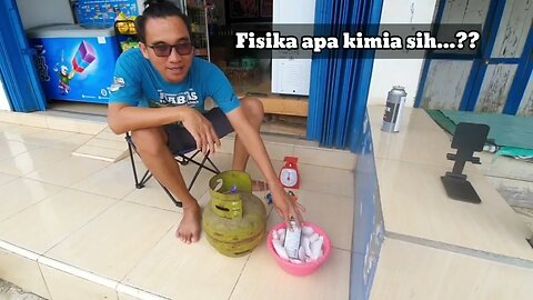 Tutorial isi ulang Gas Kaleng dengan LPG 3kg