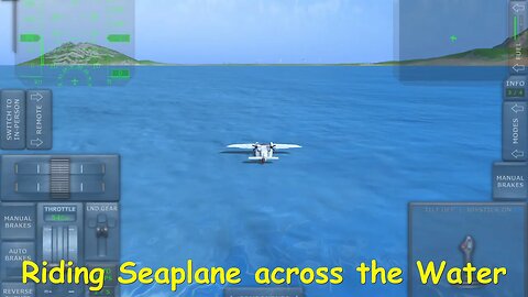 Riding PS-26 Seaplane across the Water | Turboprop Flight Simulator