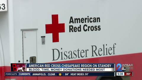 Baltimore-area Red Cross prepares to assist in hurricane relief in Maryland and beyond